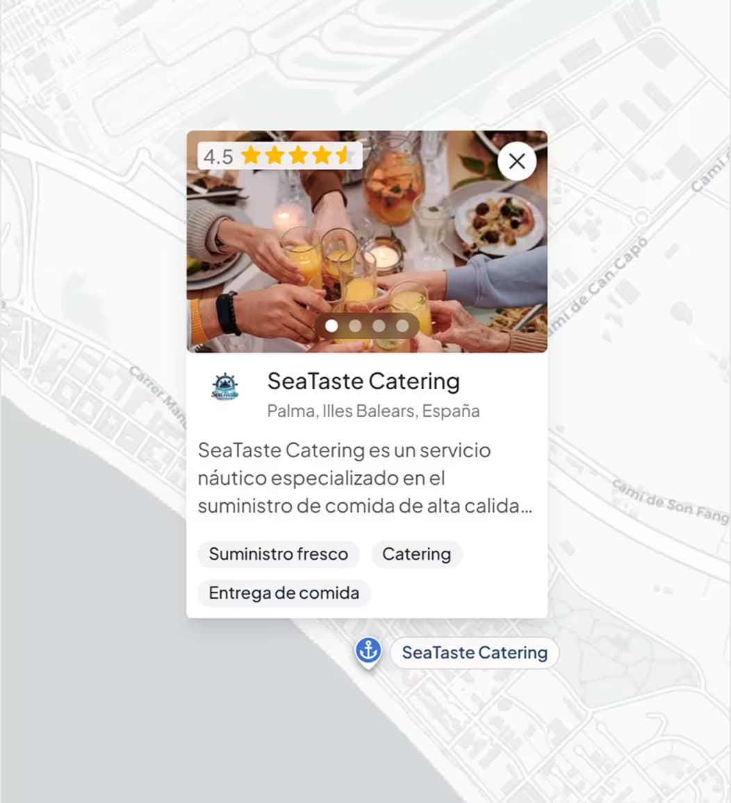 Nautify service listing preview