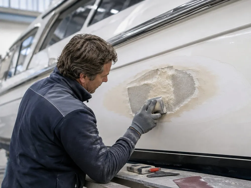 Refit Mallorca - Pintura, fibra, vinilo y refit de yates en Mallorca, foto 3 de 4